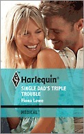 Single Dad's Triple Trouble book cover