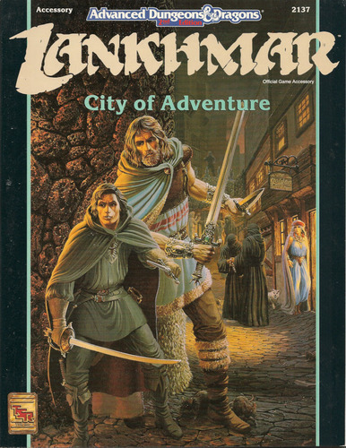 Lankhmar, City of Adventure book cover