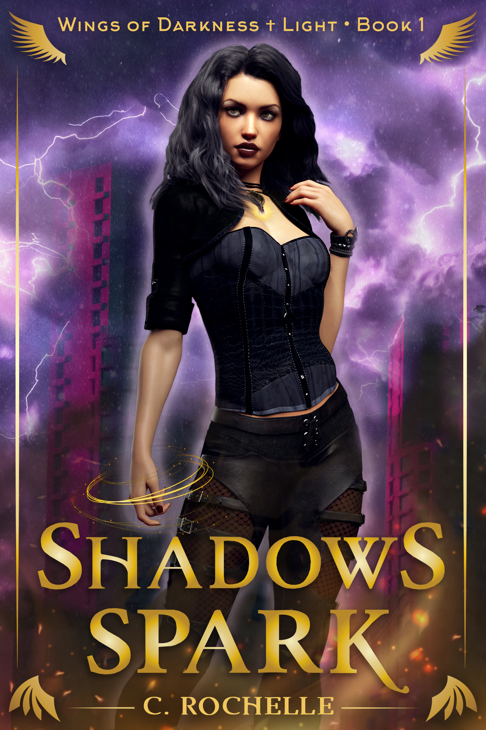 Wings of Darkness + Light book cover 1
