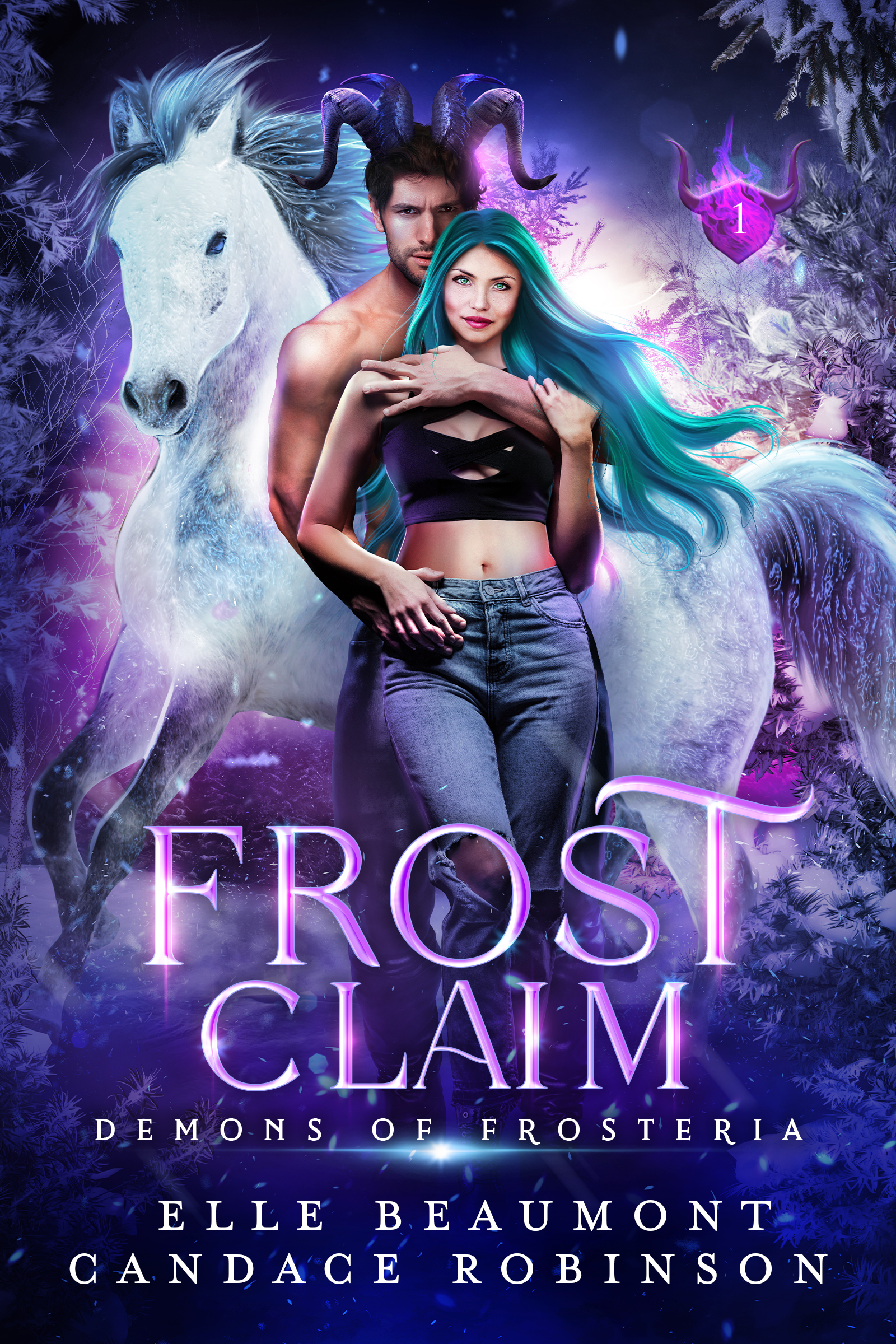Demons of Frosteria book cover 1