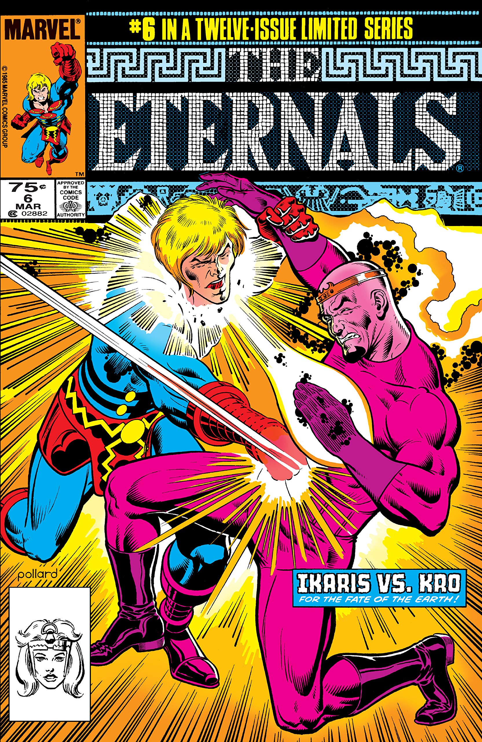 Eternals (1985) book cover 1