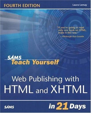 Sams Teach Yourself Web Publishing with HTML & XHTML in 21 Days book cover