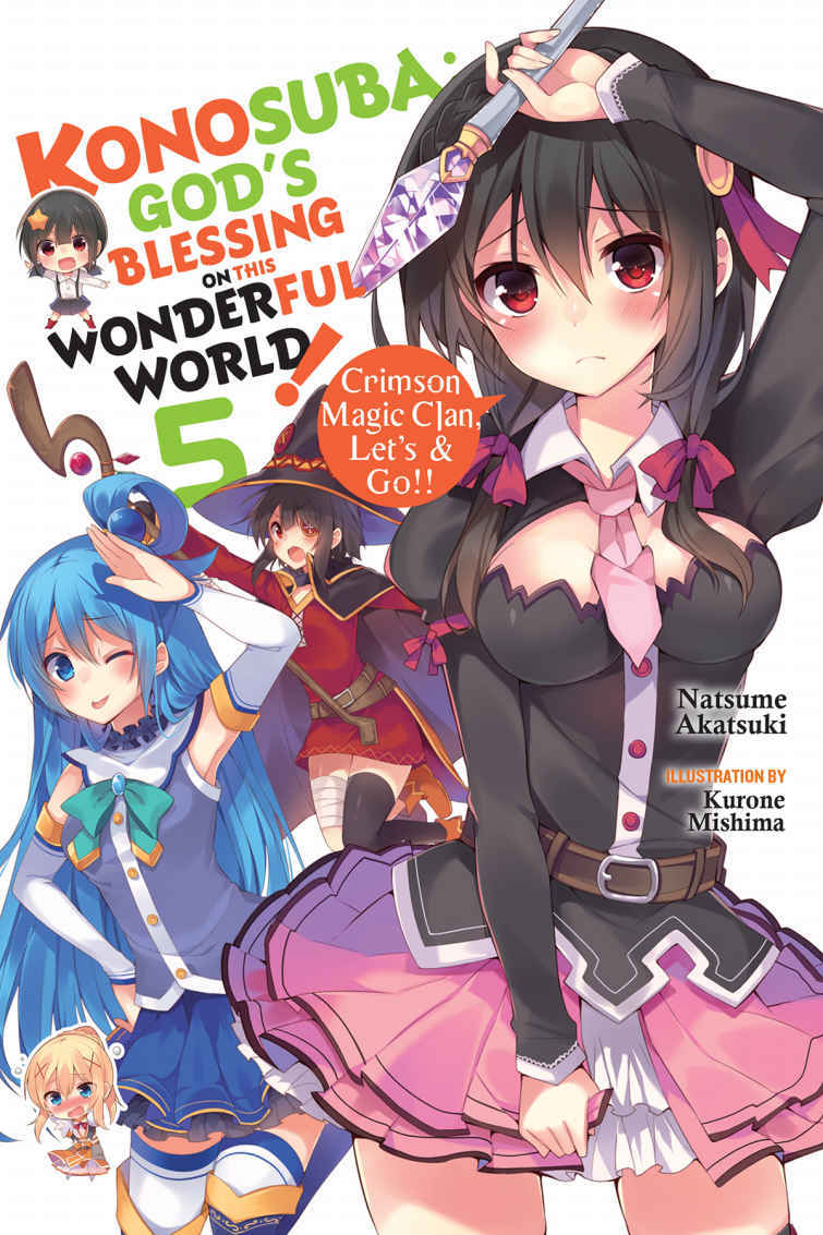 Konosuba book cover