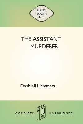 The Assistant Murderer book cover