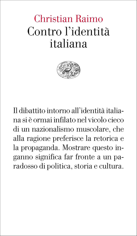 Contro l'identità italiana book cover