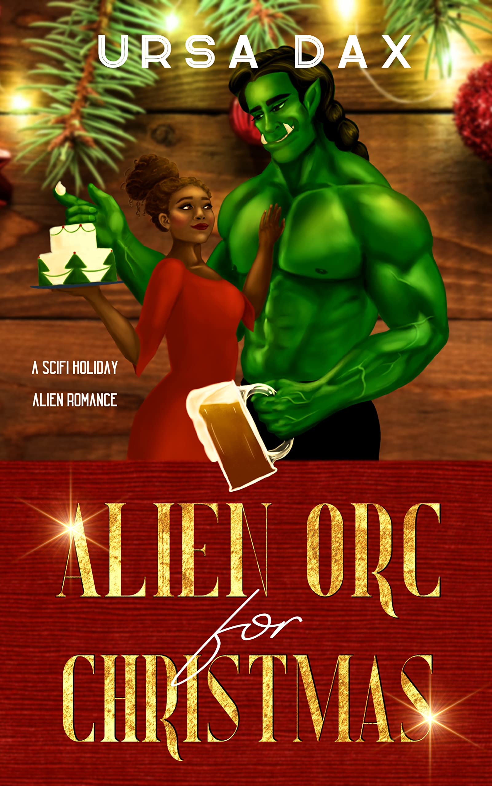 Alien Orc for Christmas book cover