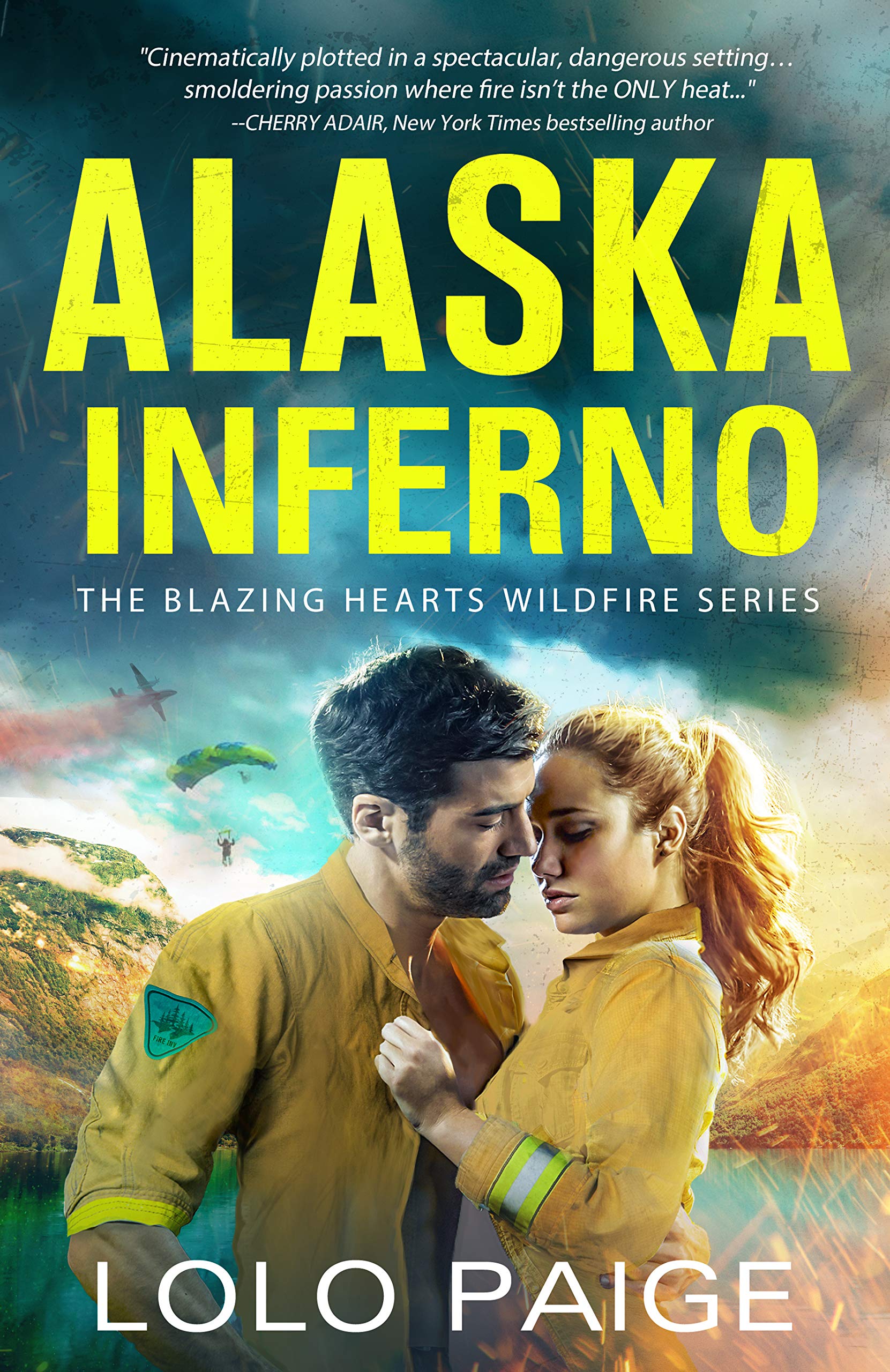 Blazing Hearts Wildfire book cover 2