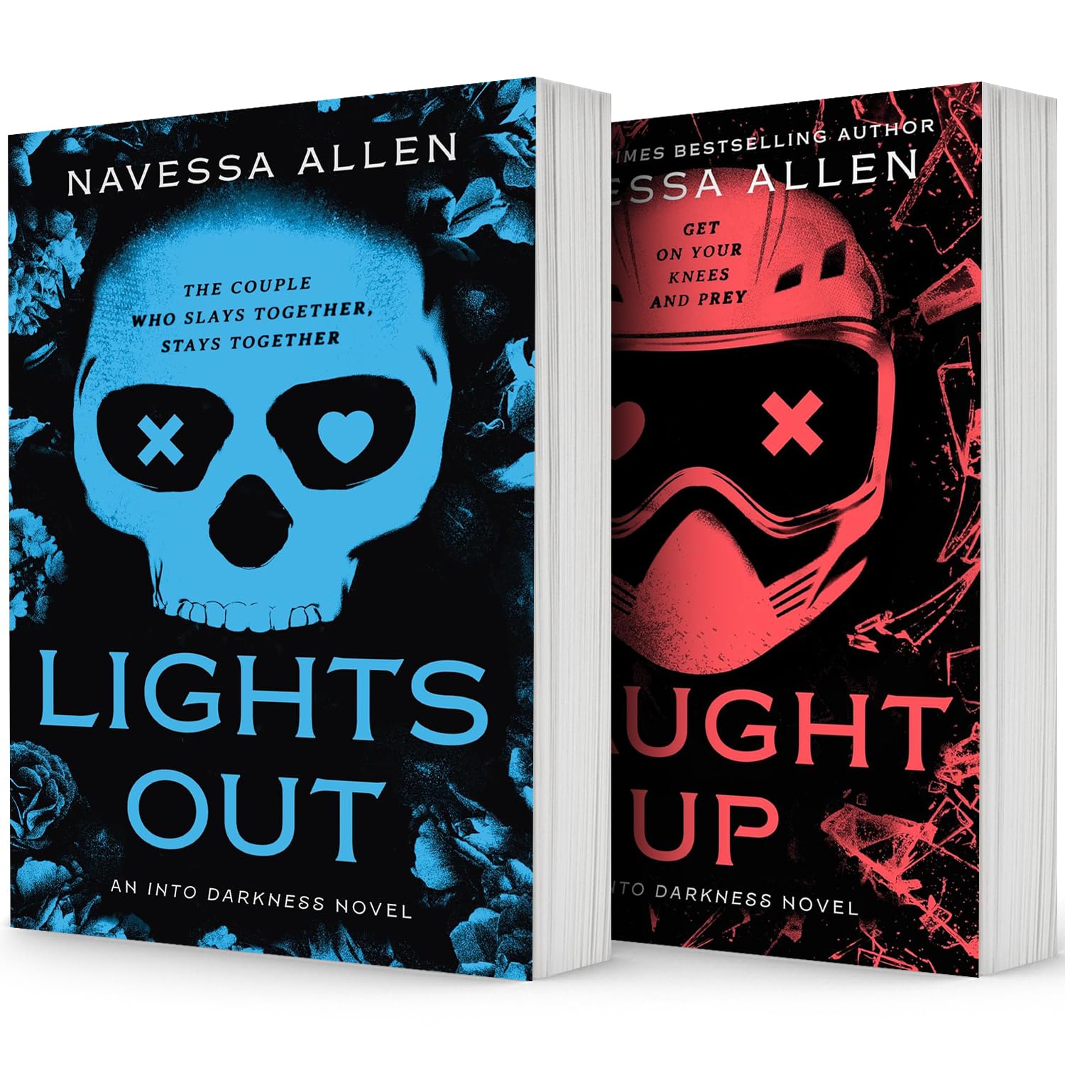 Into Darkness Series, 2 Books Collection Set, Lights Out book cover