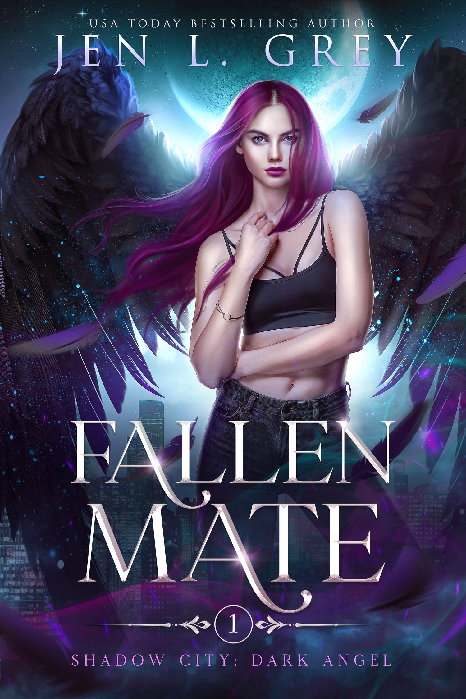 Shadow City: Dark Angel book cover 1