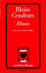 Rhum book cover