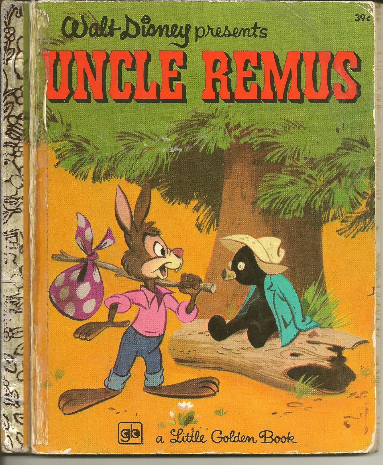 Walt Disney Presents Uncle Remus book cover