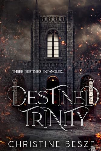 Destined Trinity (A Dark MMF Fated Mates PNR ) book cover