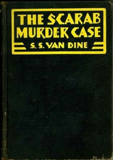 The Scarab Murder Case book cover