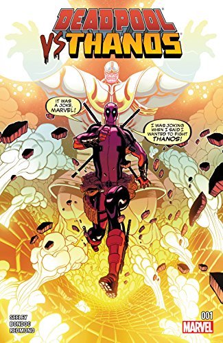 Deadpool vs. Thanos book cover 1