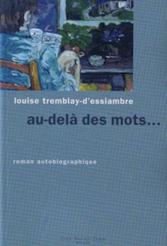 AU-DELA DES MOTS book cover