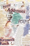 Poems by Kenneth Koch book cover