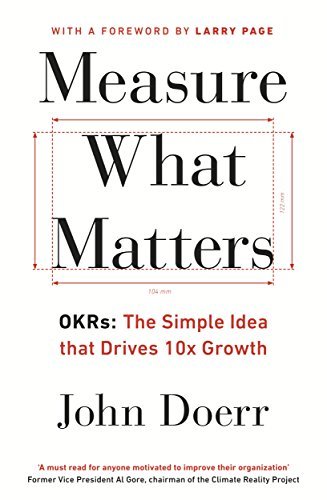 Measure What Matters book cover