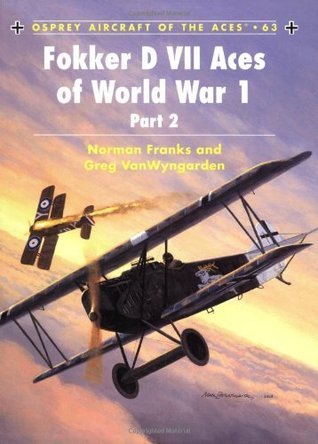 Fokker D VII Aces of World War I Part 2 book cover