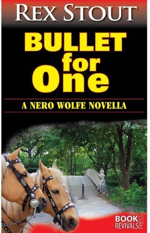 Bullet for One book cover