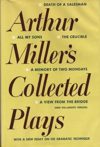 Arthur Miller's Collected Plays book cover