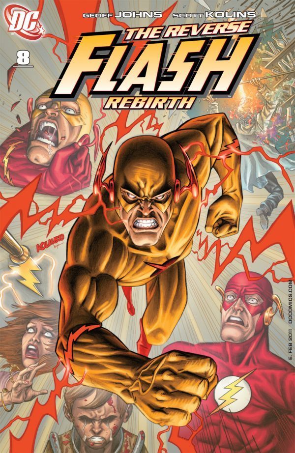 The Flash (2010-2011) #8 book cover