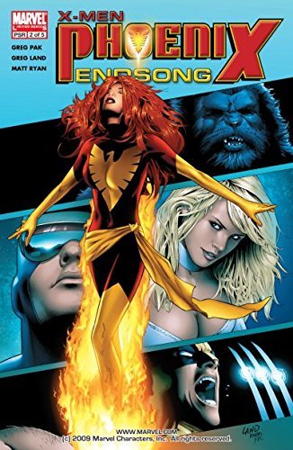 X-Men: Phoenix: Endsong book cover 3
