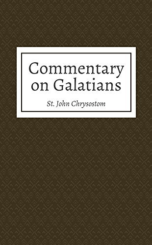 Commentary on Galatians book cover