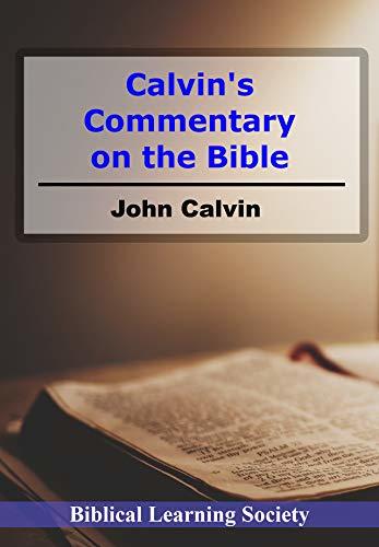 Commentary on the Bible book cover