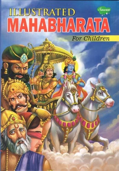 Illustrated Mahabharata for Children book cover