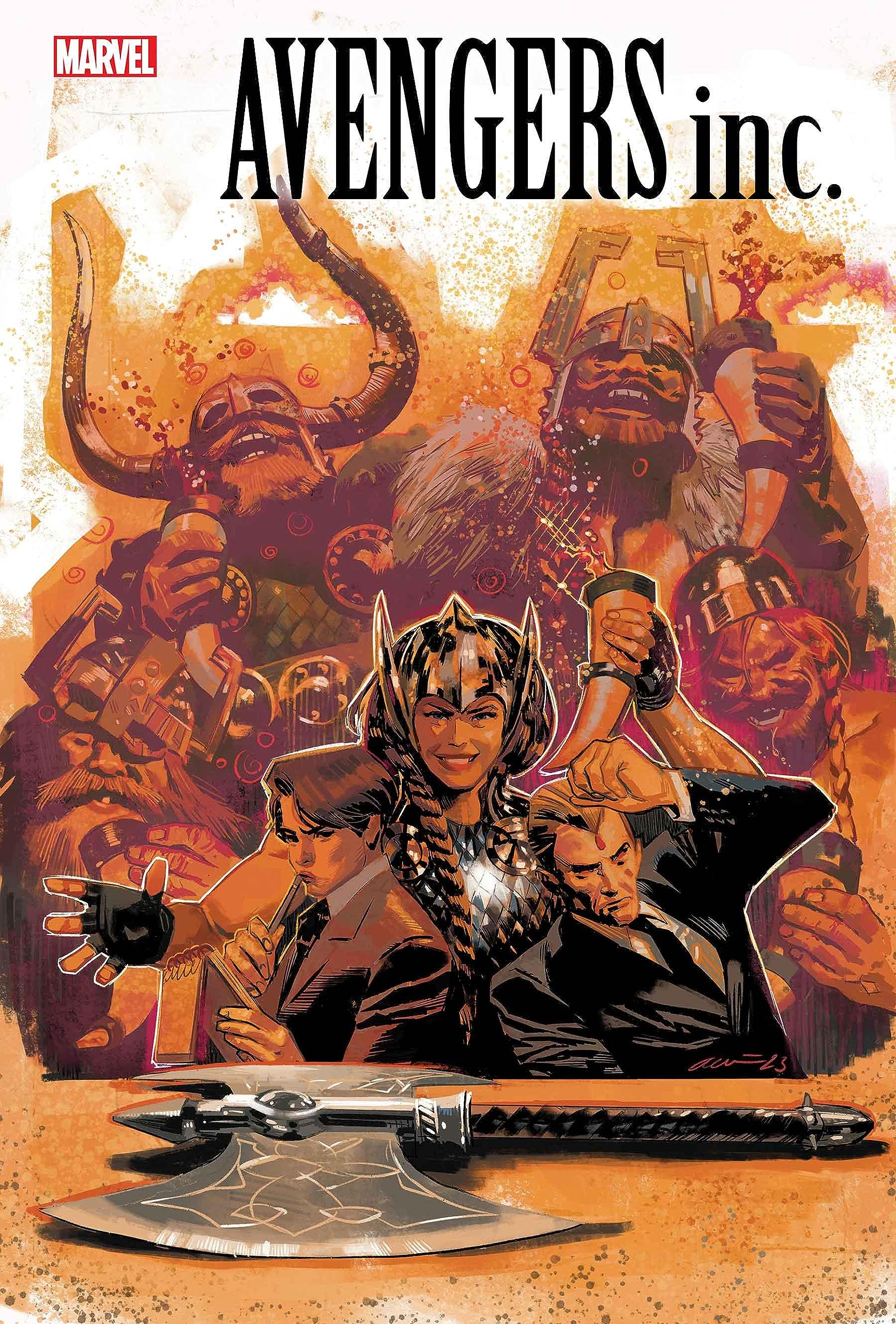 Avengers Inc. (2023-2024) book cover 3