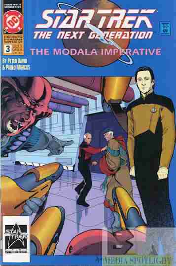 Star Trek The Next Generation - The Modala Imperative #3 book cover