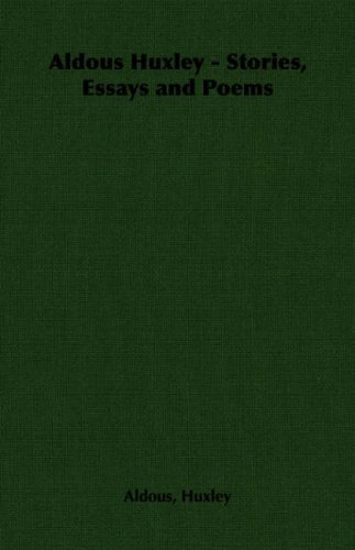 Stories, Essays and Poems book cover