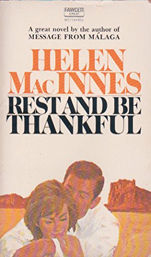 Rest and Be Thankful book cover