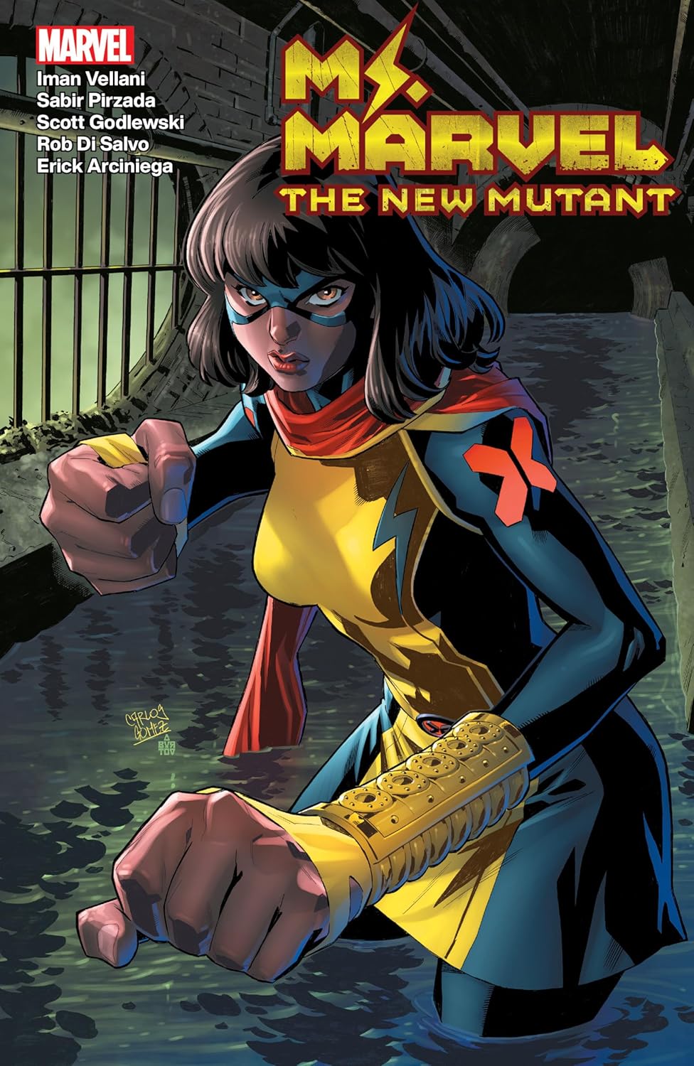 Ms. Marvel: The New Mutant book cover 2
