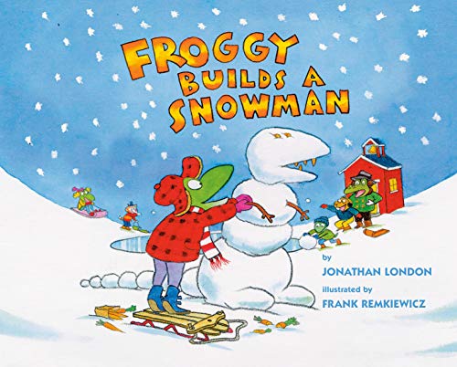 Froggy Builds a Snowman book cover