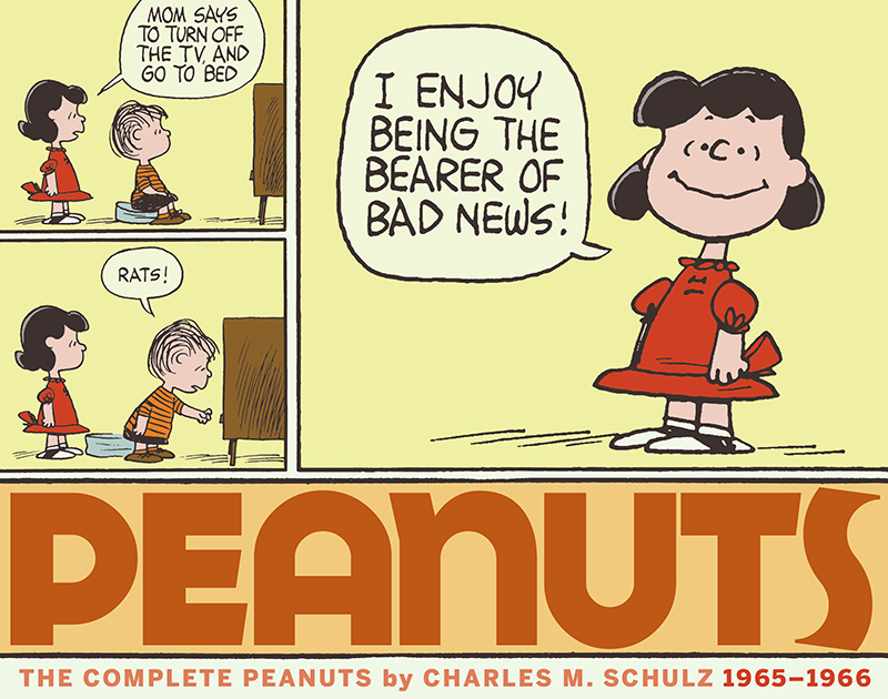 The Complete Peanuts 1965-1966 book cover