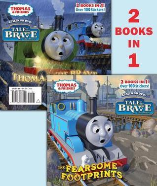 The Fearsome Footprints/Thomas the Brave (Thomas & Friends) (Pictureback book cover