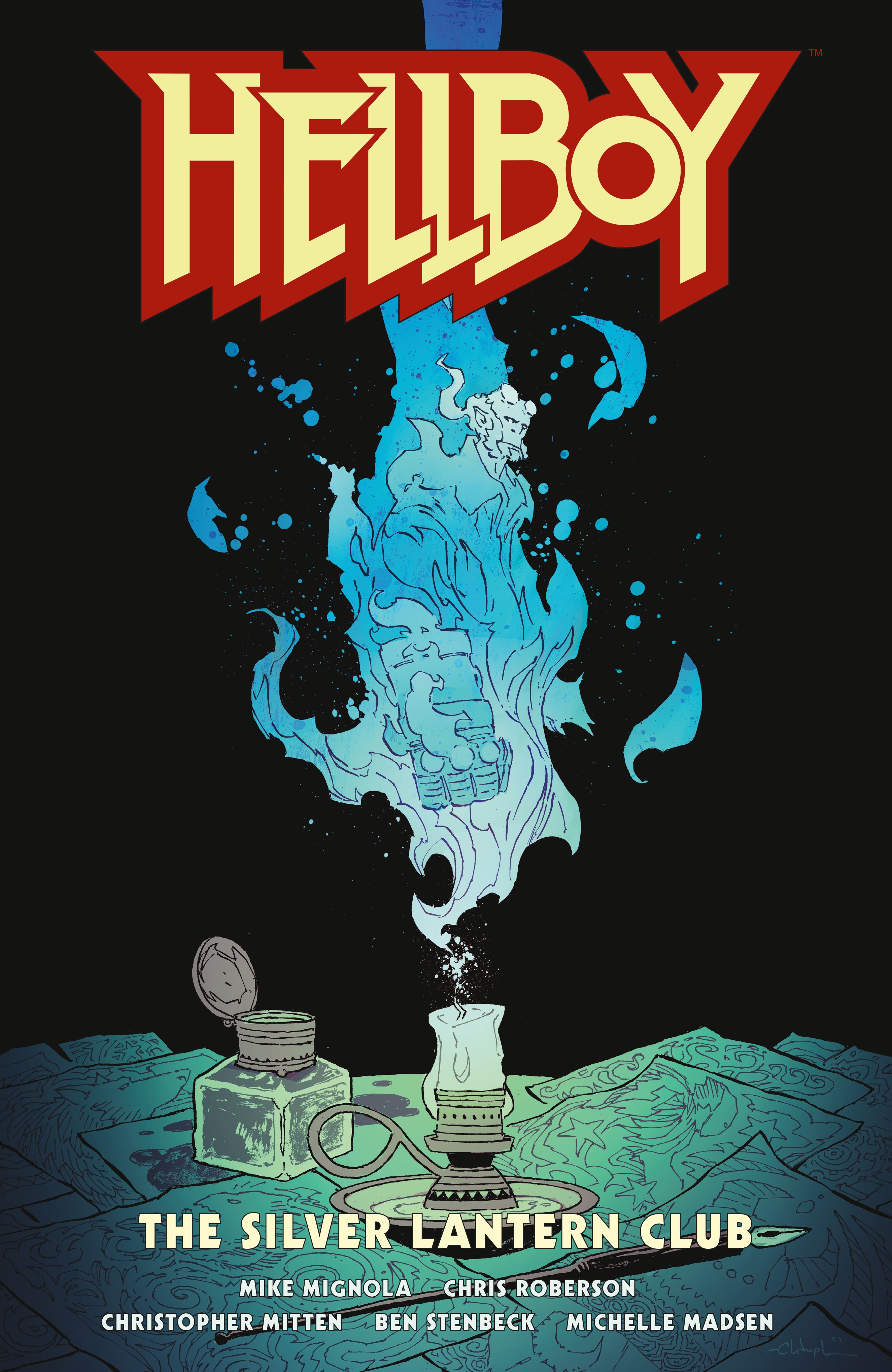 Hellboy book cover