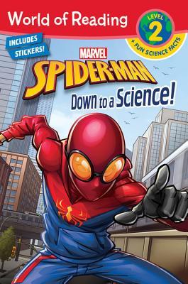 World of Reading Spider-Man Down to a Science! book cover
