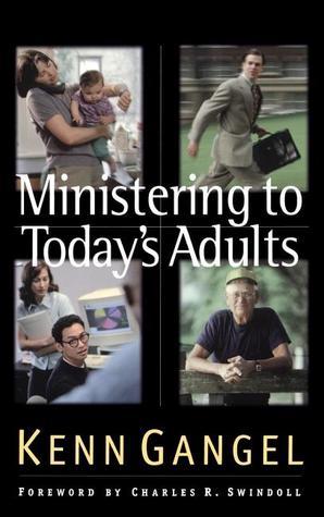 Ministering to Today's Adults book cover