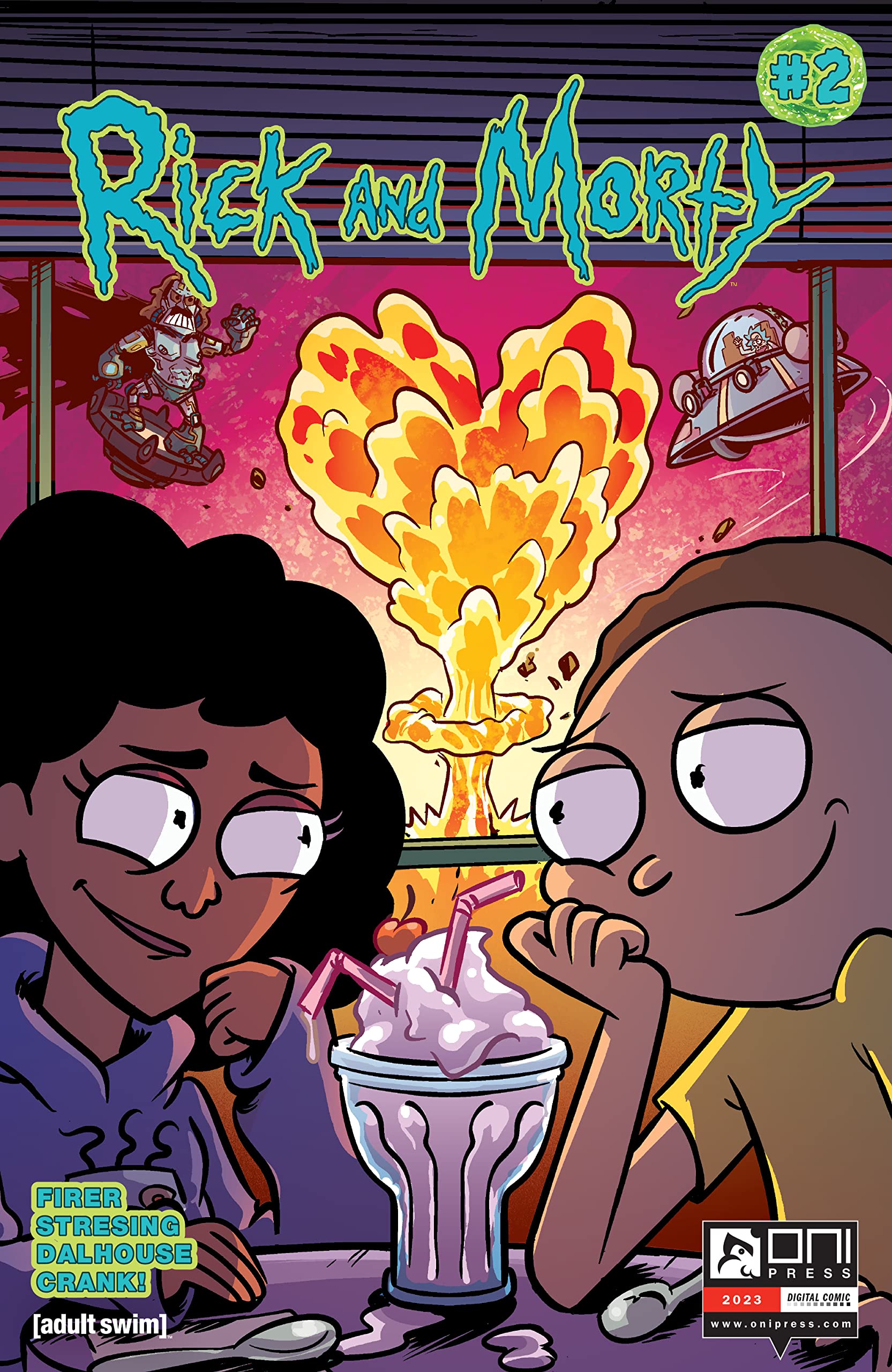 Rick and Morty (2023) (Single Issues) book cover 2