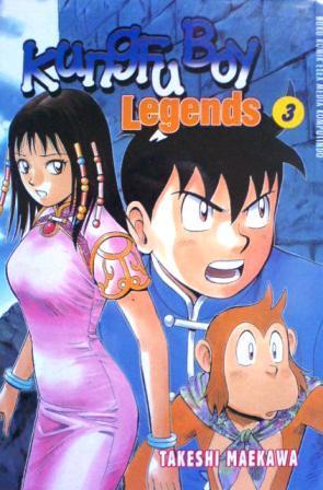 Kungfu Boy Legends book cover 3
