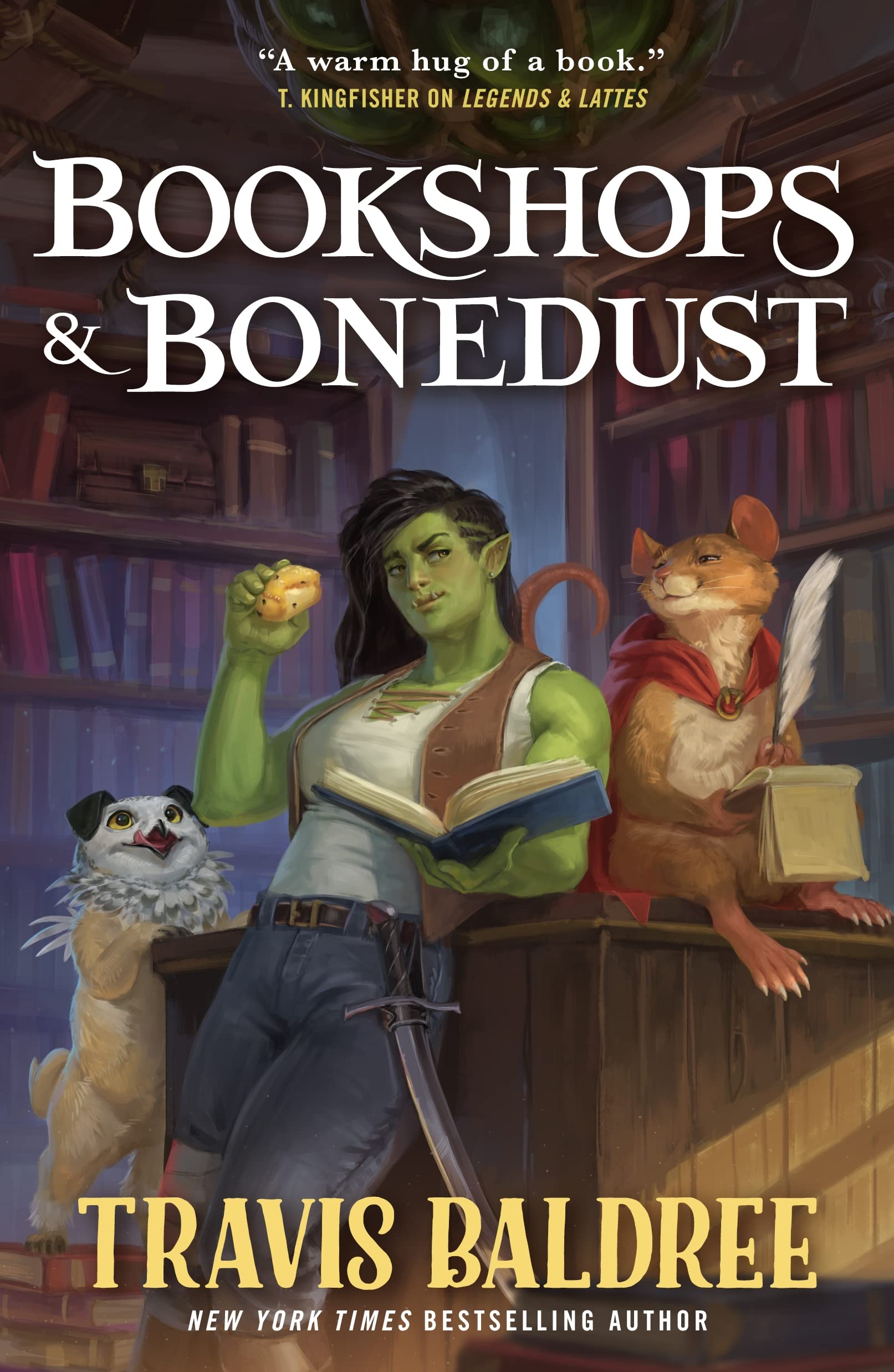 Legends & Lattes book cover 1