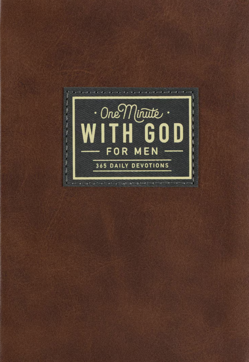 One Minute With God For Men book cover