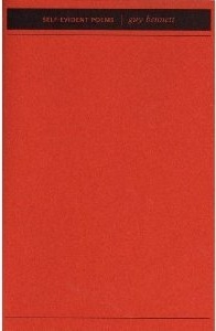 Self-Evident Poems book cover