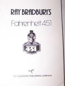 Ray Bradbury's Fahrenheit 451 book cover