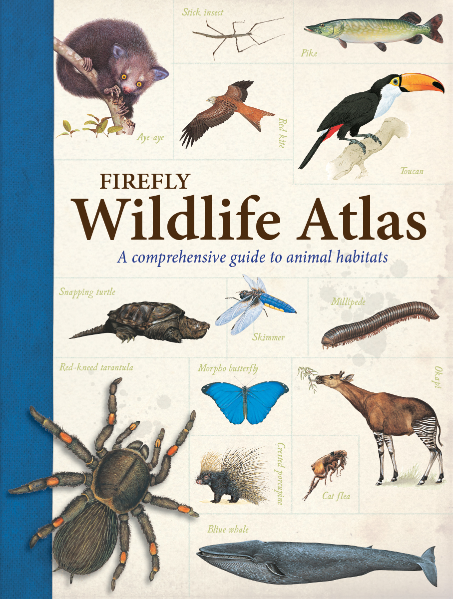 Firefly Wildlife Atlas book cover