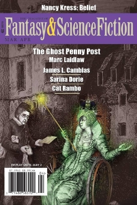 Magazine of Fantasy & Science Fiction, March/April 2016 book cover