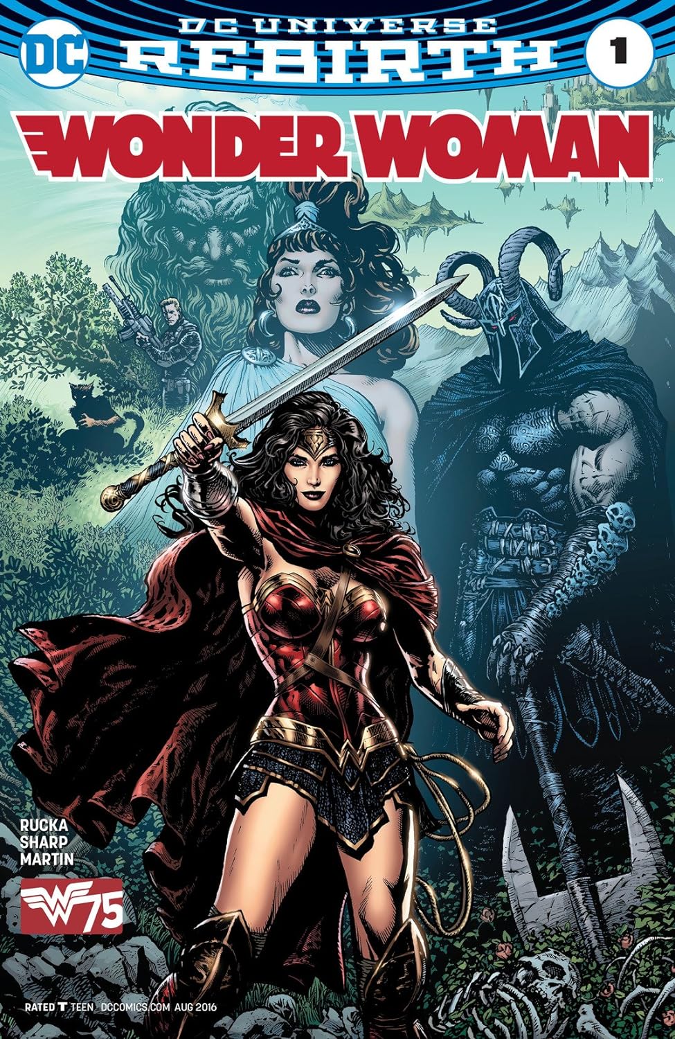 Wonder Woman (2016) (Single Issues) book cover 1