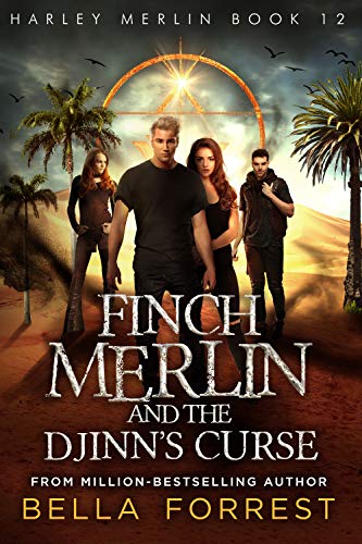 Finch Merlin and the Djinn's Curse book cover